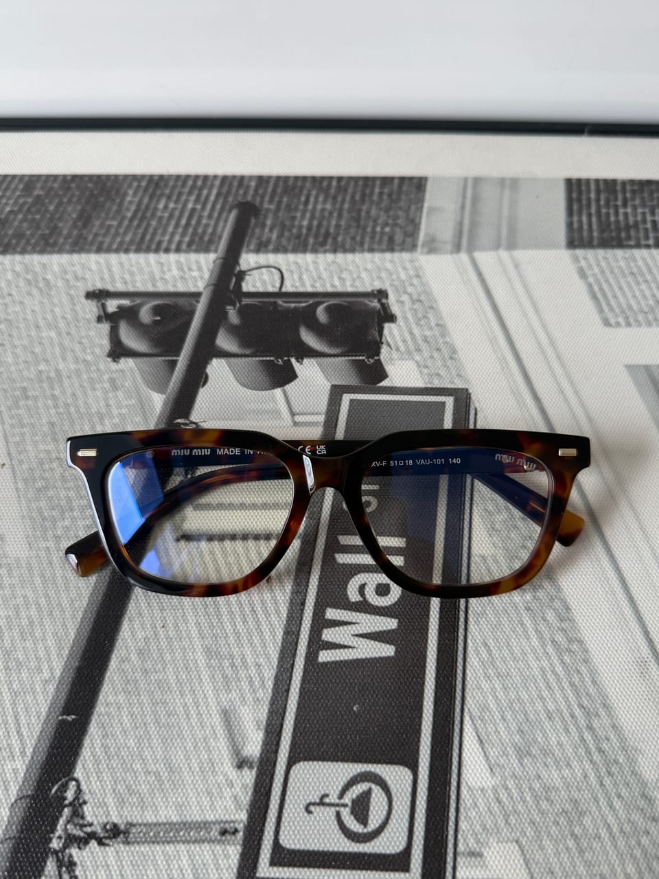 MIU MIU SMU 07 XV F